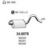 ASSO 34.6078 Middle Silencer